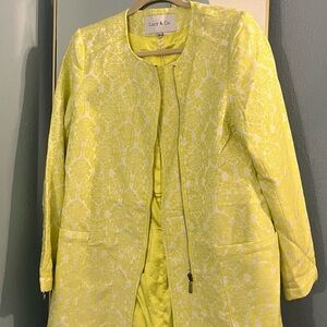 Women's Yellow Jacket. Neon. Size L but fits like M